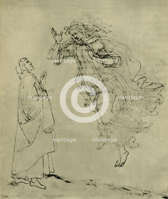 Dante and Beatrice, 1492-1495, (1943). Creator: Sandro Botticelli.