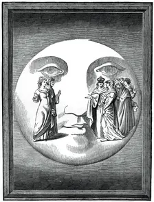 Dante and Beatrice transported to the moon, 16th century (1870)