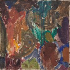 Dante and Vergil in the Underworld;Study after a painting by Delacroix, 1894-1932. Creator: Edvard Weie