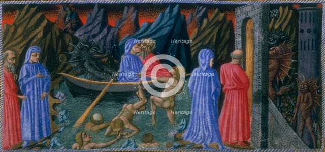 Dante and Vergillius, c1300-c1321. Creator: Unknown.