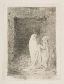 Dante and Virgil, 1857. Creator: Edgar Degas