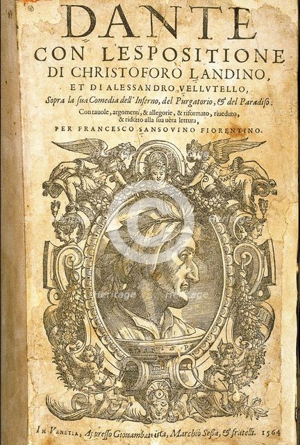 Dante Alighieri (1265-1321), 1564.