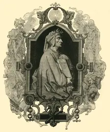 Dante Alighieri ( c1265 -1321), 1890. Creator: Unknown
