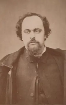 Dante Gabriel Rossetti, 1860s. Creator: Unknown