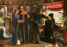 Dante Drawing the Angel 1853, (c1912). Artist: Dante Gabriel Rossetti