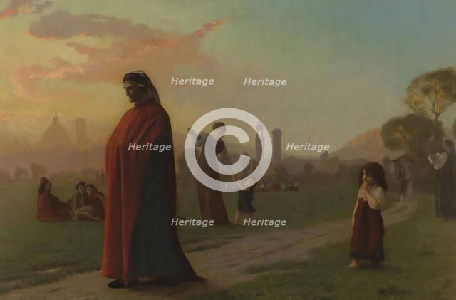 Dante (He Hath Seen Hell) , 1864. Creator: Gerôme, Jean-Léon (1824-1904).