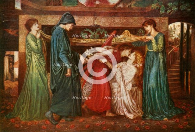 'Dante's Dream', 1871, (c1912). Artist: Dante Gabriel Rossetti.