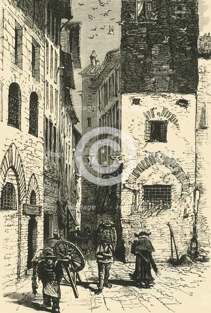 'Dante's House, Florence', 1890.   Creator: Unknown.