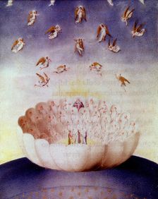 Dante's vision of Heaven, 15th century