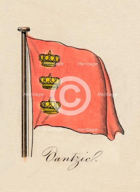 'Dantzic', 1838. Artist: Unknown.