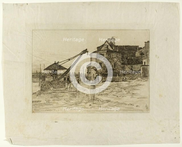 Danube, 1879. Creator: Otto Henry Bacher.