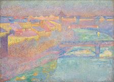 Danube lands in summer, 1903. Creator: Franz Jaschke