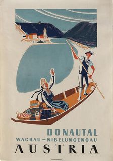 Danube Valley - Austria, 1930s. Creator: Roller, Alfred (1864-1935)