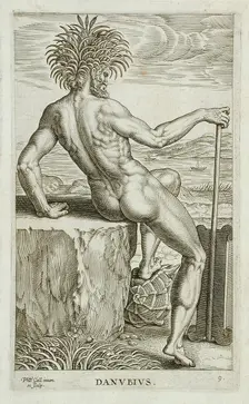 Danubius, 1586. Creator: Philip Galle