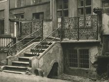 Danzig. Flight of steps in the Frauengasse 1931. Artist: Kurt Hielscher