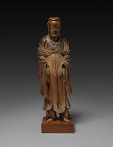 Daoist Figure, 1200s-1300s. Creator: Unknown