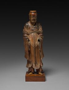 Daoist Figure, 1200s-1300s. Creator: Unknown