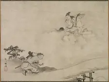 Daoist Immortal, 1615-1868. Creator: Hanabusa Itcho (Japanese, 1652-1724)