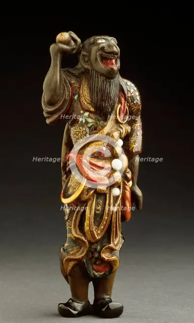 Daoist Immortal with Sacred Jewel, 18th century. Creator: Unknown.