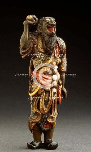 Daoist Immortal with Sacred Jewel, 18th century. Creator: Unknown.