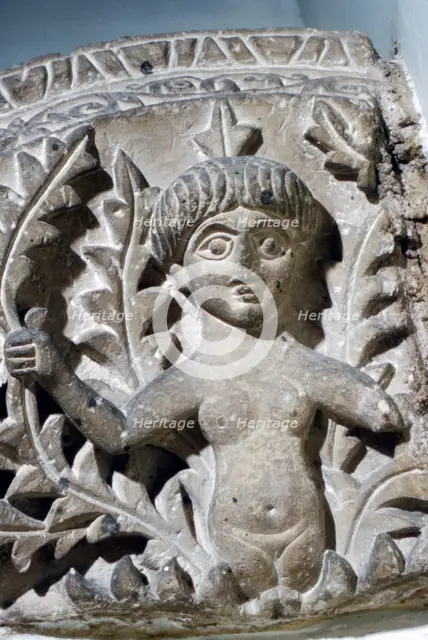 Daphne, Coptic carving, Ahnassia, Beni-Soueff, Egypt, 3rd century. Artist: Unknown.
