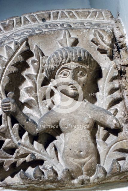 Daphne, Coptic carving, Ahnassia, Beni-Soueff, Egypt, 3rd century. Artist: Unknown.