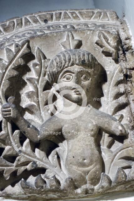 Daphne, Coptic carving, Ahnassia, Beni-Soueff, Egypt, 3rd century. Artist: Unknown.