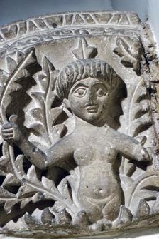 Daphne, Coptic carving, Ahnassia, Beni-Soueff, Egypt, 3rd century