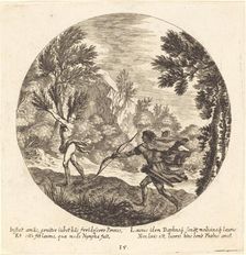 Daphne Turning to a Laurel, 1665. Creator: Georg Andreas Wolfgang