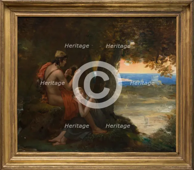 Daphnis and Chloe, c1824. Creator: Francois Pascal Simon Gerard.
