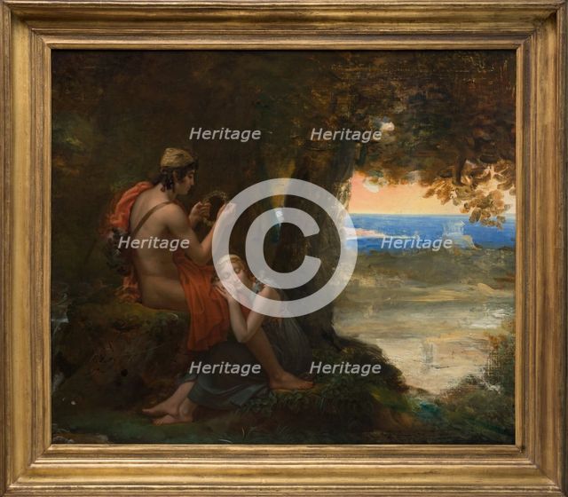Daphnis and Chloe, c1824. Creator: Francois Pascal Simon Gerard.