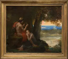 Daphnis and Chloe, c1824. Creator: Francois Pascal Simon Gerard