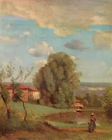 Dardagny c1855. Artist: Jean-Baptiste-Camille Corot