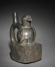 Darkware Vessel, 900-1470. Creator: Unknown