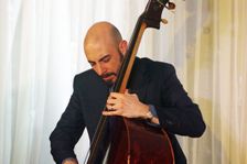 Dario Di Lecce, Scott Hamiltpn Quartet, Watermill Jazz Club, Dorking, Surrey, 2022. Creator: Brian O'Connor