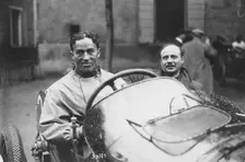 Dario Resta at the wheel of a Sunbeam, c1920s