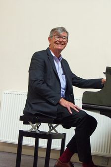 Darius Brubeck, Darius Brubeck Quartet, NJA Fundraiser, Loughton Methodist Church, Essex, Sep 2021. Creator: Brian O'Connor