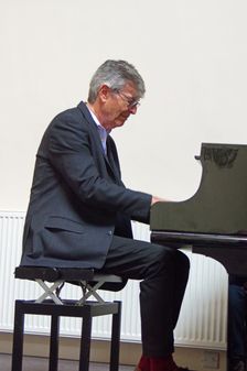 Darius Brubeck, Darius Brubeck Quartet, NJA Fundraiser, Loughton Methodist Church, Essex, Sep 2021. Creator: Brian O'Connor