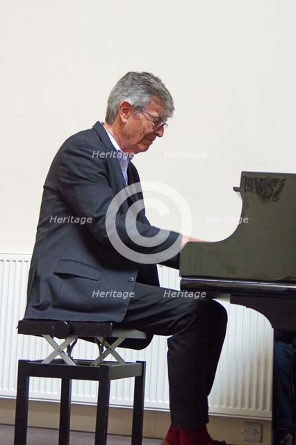 Darius Brubeck, Darius Brubeck Quartet, NJA Fundraiser, Loughton Methodist Church, Essex, Sep 2021. Creator: Brian O'Connor.