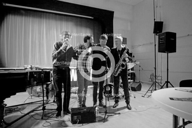 Darius Brubeck Quartet, Battle Jazz Festival, Battle, East Sussex, July 2023. Creator: Brian O'Connor.