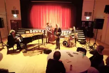 Darius Brubeck Quartet, Battle Jazz Festival, Battle, East Sussex, July 2023. Creator: Brian O'Connor