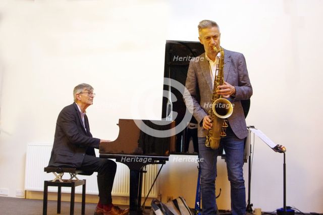 Darius Brubeck Quartet, NJA Fundraiser, Loughton Methodist Church, Essex, Sep 2021. Creator: Brian O'Connor.