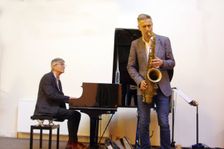 Darius Brubeck Quartet, NJA Fundraiser, Loughton Methodist Church, Essex, Sep 2021. Creator: Brian O'Connor
