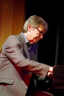 Darius Brubeck, Under Ground Theatre, Eastbourne, East Sussex, 2015. Artist: Brian O'Connor