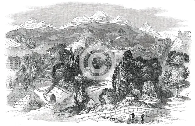 Darjeeling, or "The Bright Spot", 1850. Creator: Unknown.