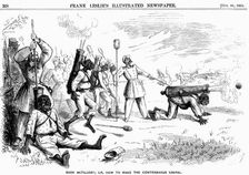 Dark Artillery; or, How to Make the Contrabands Useful American Civil War, 1861