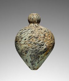 Dark Blue Marbled Flask (?), perhaps late 1st century A.D. Creator: Unknown