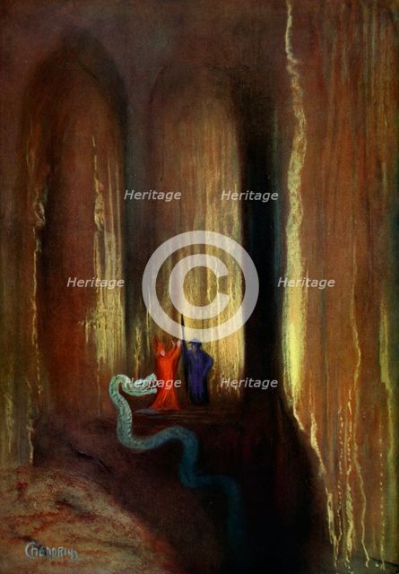 'Dark Cavern', 1906.  Creator: Unknown.