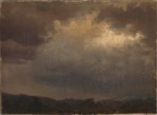 Dark Sky, rehearsal, 1854. Creator: Werner Holmberg