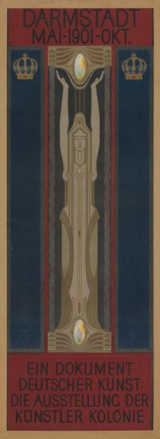 Darmstadt. A document of German art. The exhibition of the artists colony, 1901. Creator: Behrens, Peter (1868-1940)